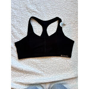 Columbia Women's Black Sports Bra Omni Freeze‎ Zero Size XL #374